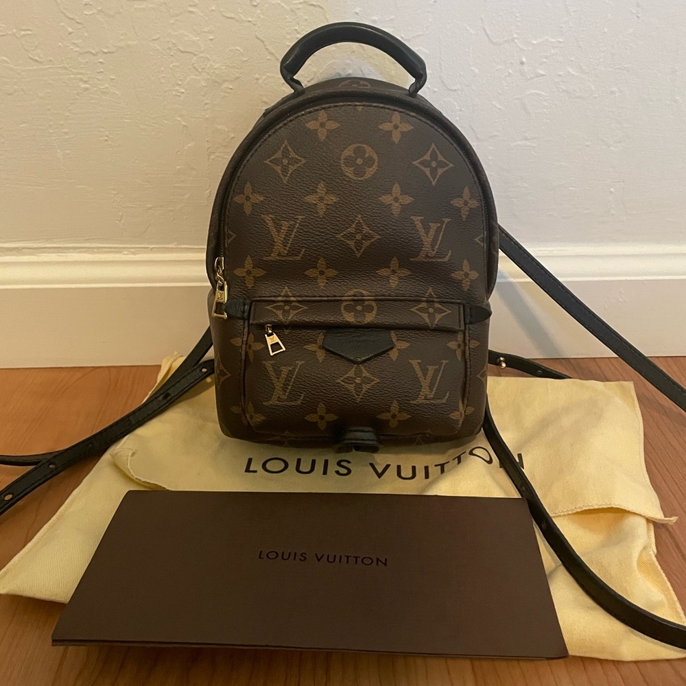 🤎 Authentic Louis Vuitton Palm Springs Mini Backpack